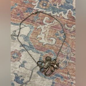 Octopus statement necklace